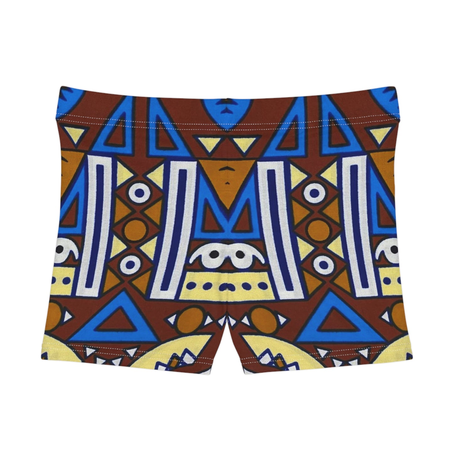 Boho Patterned Women's Shorts - Vibrant Summer Comfort