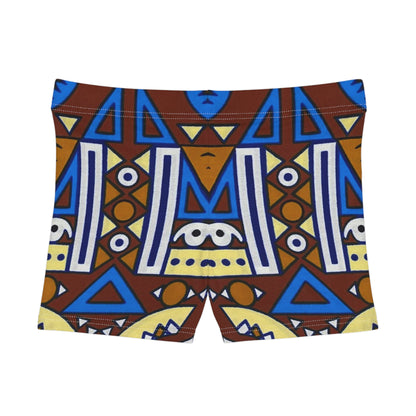 Boho Patterned Women's Shorts - Vibrant Summer Comfort