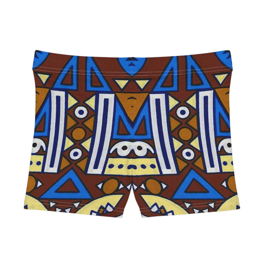 Boho Patterned Women's Shorts - Vibrant Summer Comfort
