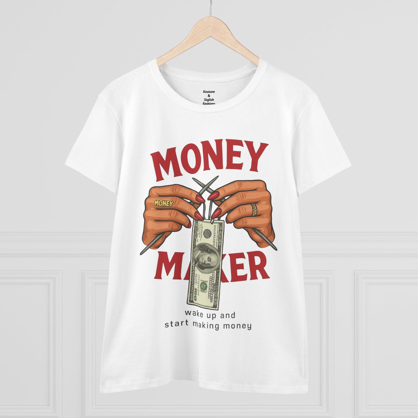 Money Maker Midweight Cotton Tee