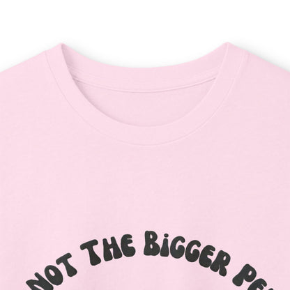 Long Sleeve Tee — "I Am Not The Bigger Person, I Will Hit You With A Cactus" Cute Floral Cactus Graphic