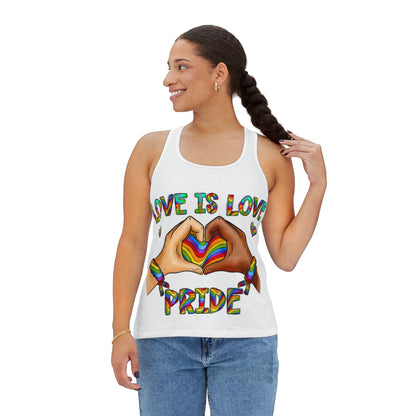 Love Is Love Pride Tank Top-LGBTQ Support