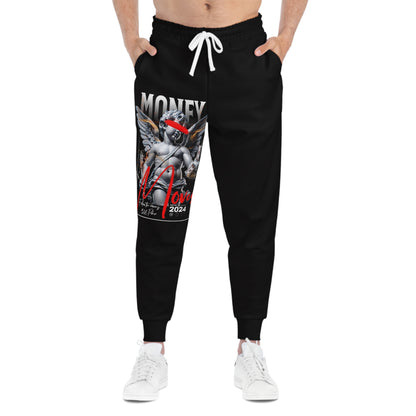 Money Moves Athletic Joggers — Graphic Cherub Streetwear Sweatpants