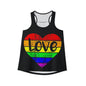 Rainbow Love Women's Tank Top | LGBT Pride Apparel