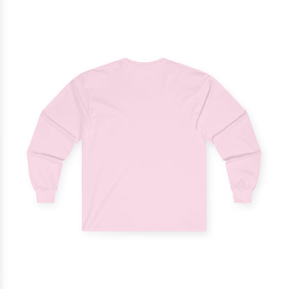 Daughters King Long Sleeve Tee — Watercolor Crown Graphic