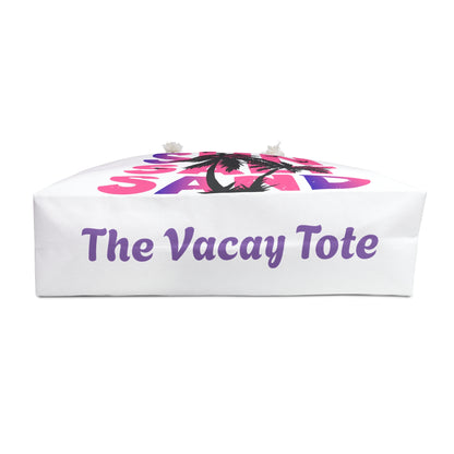 Tropical Sun Salt Sand Vacay Tote Bag - Perfect for Beach Getaways & Vacation