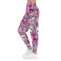 Pink Horror Pattern Jason & Lipstick Athletic Pants