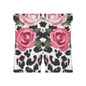 Floral Leopard Print Biker Shorts for Women