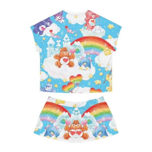 Carebear Rainbow Design Women’s Sleepwear Set