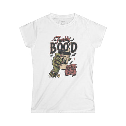 "Freshly Boo'd" Halloween Scream & Sugar Graphic