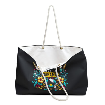 'Straight Outta Bahamas' Travel Vacay Tote Bag for Beach Lovers