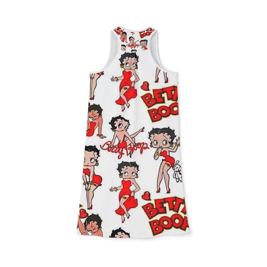 Fun Betty Boop Women's Racerback Dress - Playful Retro Vibe for Everyday & Special Occasions