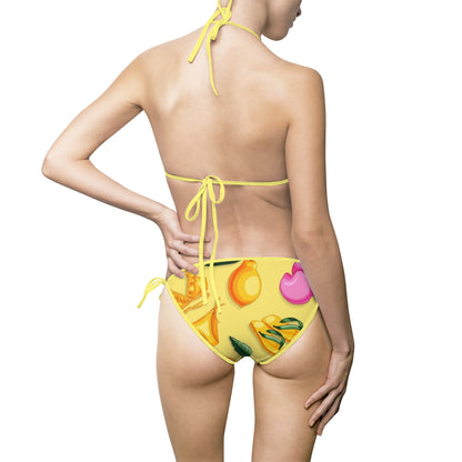 Tropical Flamingo Bikini Swimsuit - Fun Summer Beachwear for Women