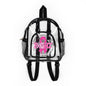 Clear Stadium Backpack — Pink Cancer Awareness “Fight” Design