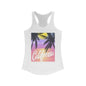 California Sunset Women’s s Racerback Tank - Tropical Vibes Tee