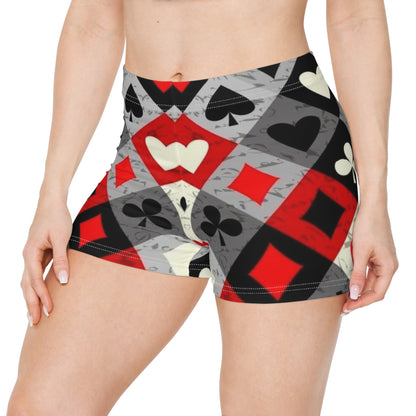 Solitaire Print Women's Shorts
