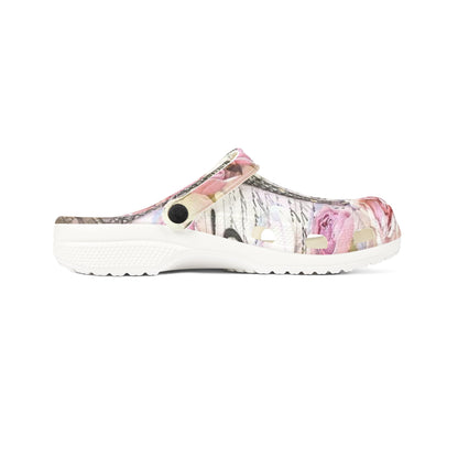 Trendy Floral Clogs - Paris Inspired EVA Foam Shoes