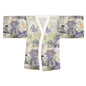 Chic Floral Long Sleeve Kimono Robe - Perfect for Relaxation and Special Occasions