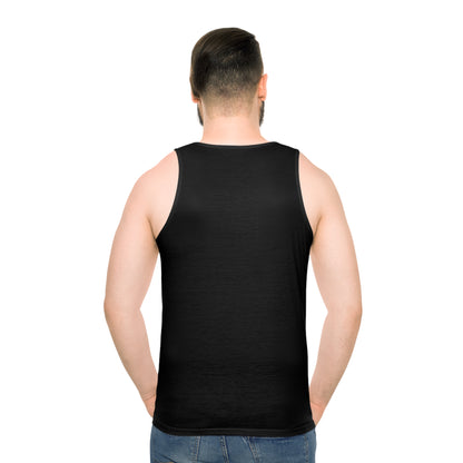 Good Vibes Rainbow Heart Unisex Tank Top