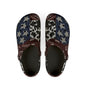 Western Style EVA Foam Rubber Shoes with Star & Cow Print