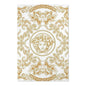 Baroque Medusa Area Rug – Gold Ornate Decorative Accent Rug