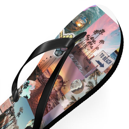 Beach Vibe Flip Flops - Colorful Summer Sandals for Sun Lovers