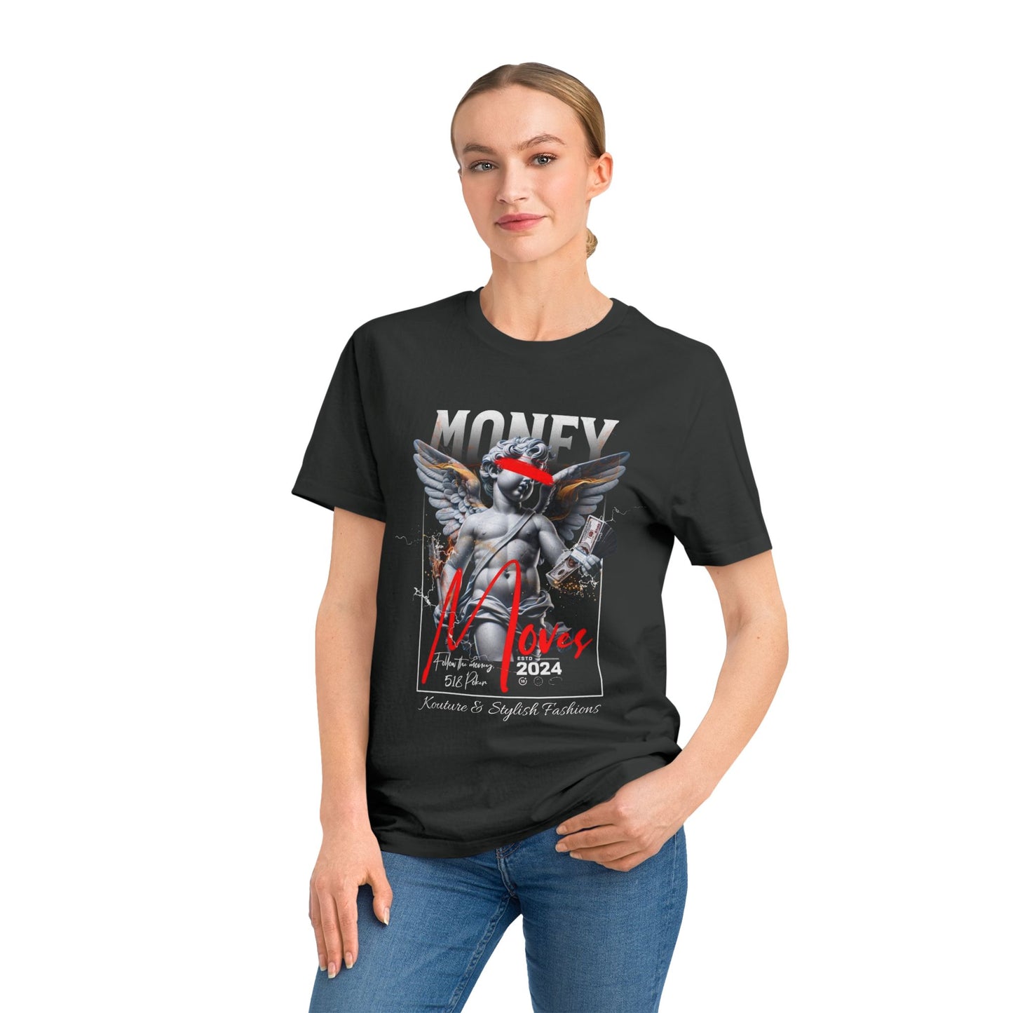 Money Moves Unisex Rocker T-Shirt