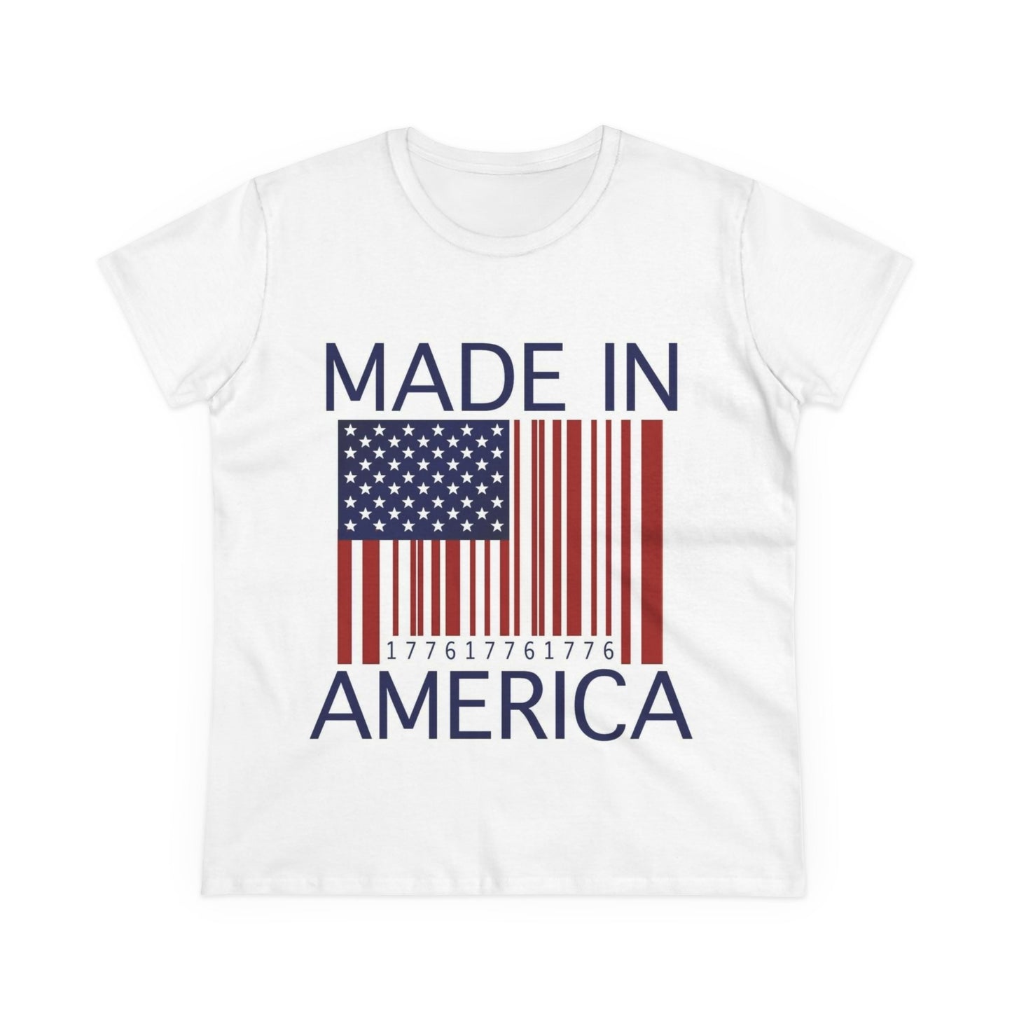Made In America T-Shirt, Casual Top, Gift for Her, Trendy Cotton Shirt, Humor Apparel