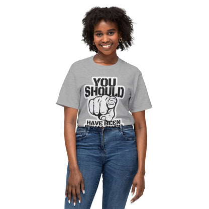 “You Should Have Been Swallowed” Pointing Graphic Tee