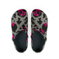 Leopard Pink Skulls Designer Clogs