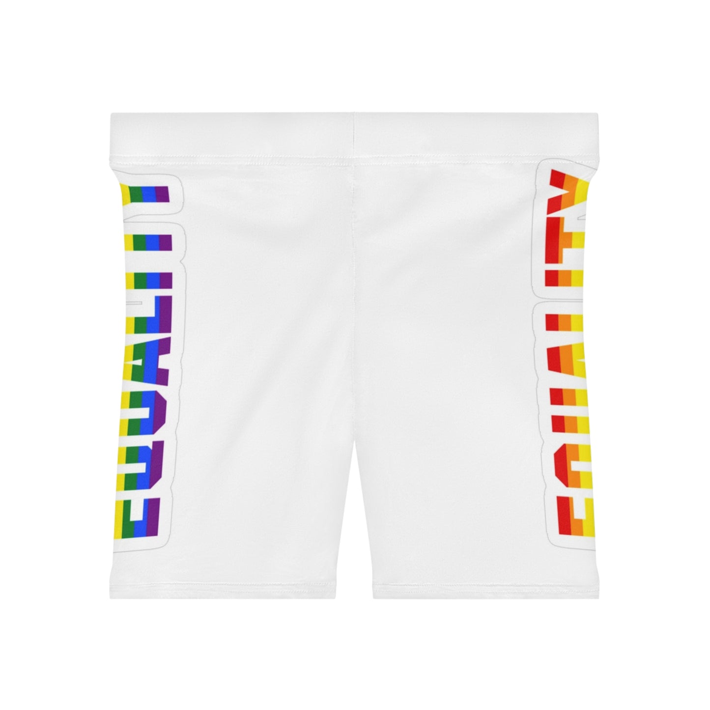 Women's Equality Biker Shorts - Stylish Activewear for Pride and Everyday Comfort