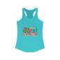 Life is Better Flip Flops Racerback Tank Top - Women's Summer Tee
