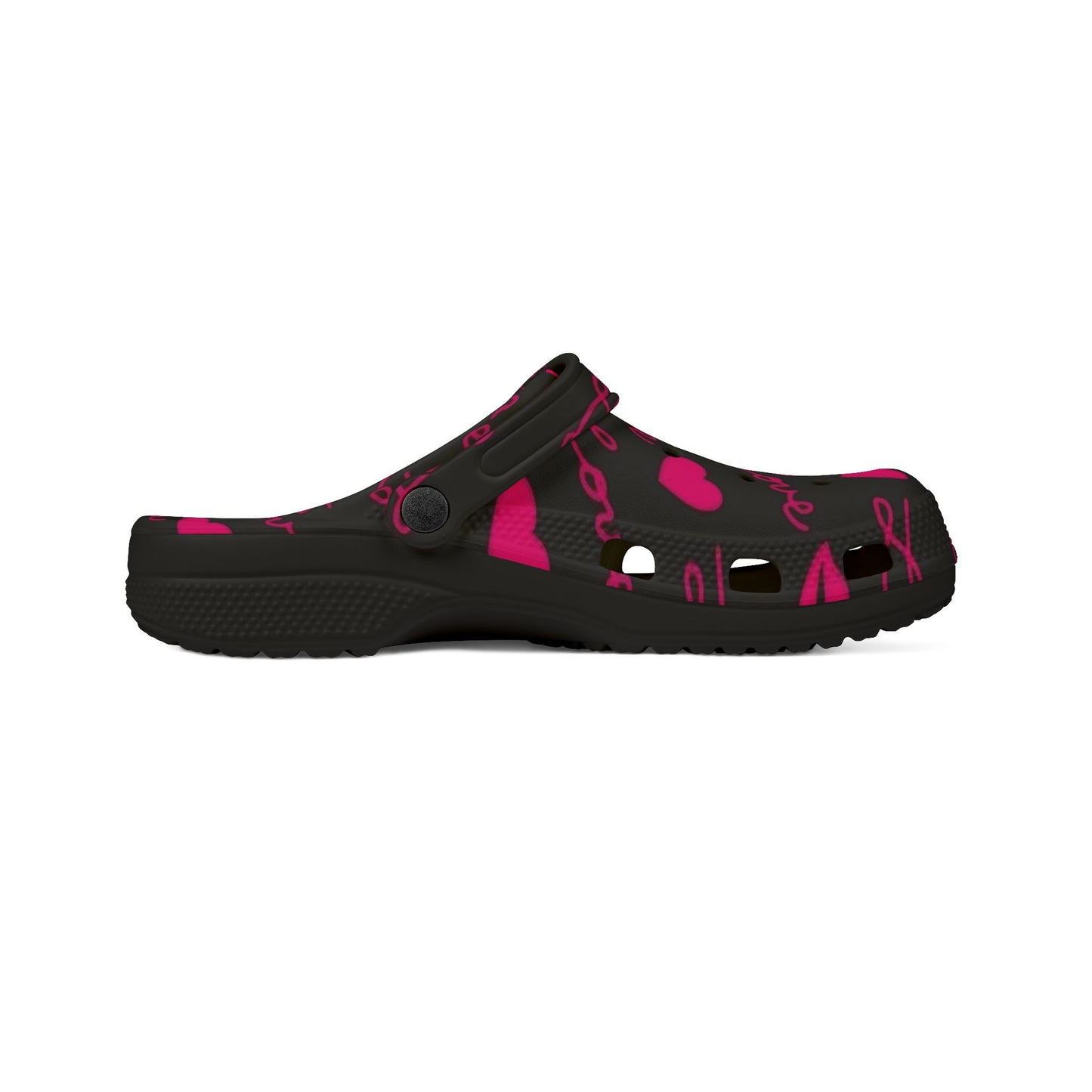 Love Lips and HeartyPrint EVA Foam Clogs - Fun and Comfortable Footwear for Every Occasion