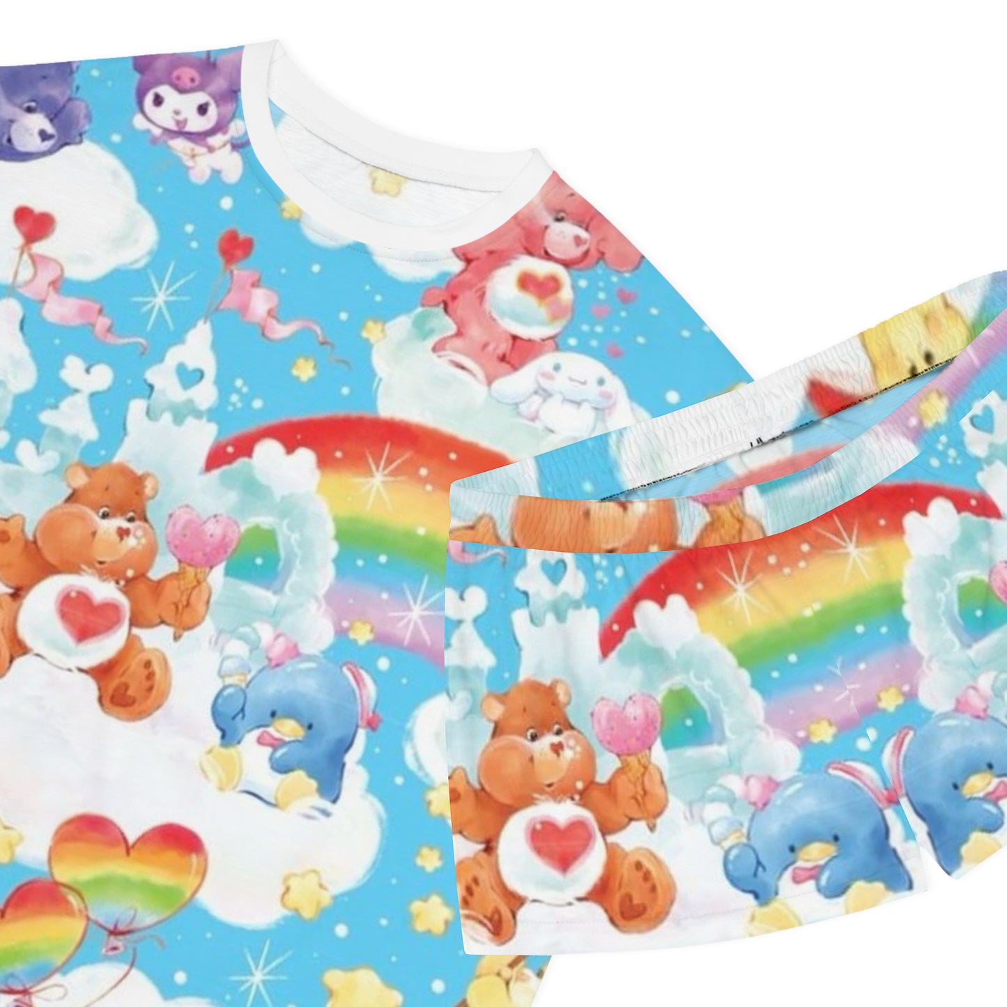 Carebear Rainbow Design Women’s Sleepwear Set