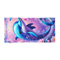 Dolphin and Butterflies Whimsical Fantasy Heavyweight Xl Beach Towel