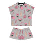 Stylish Women's Short Pajama Set - Relaxed Vibe with Trendy Designs for Cozy Nights