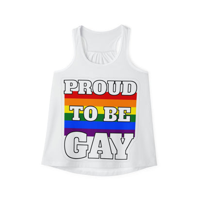 Proud to Be Gay Women's Tank Top - LGBTQ+ Pride Apparel