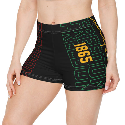 Juneteenth Freedom Women's Shorts