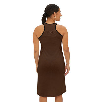 Racerback-Kleid mit Grafikdruck