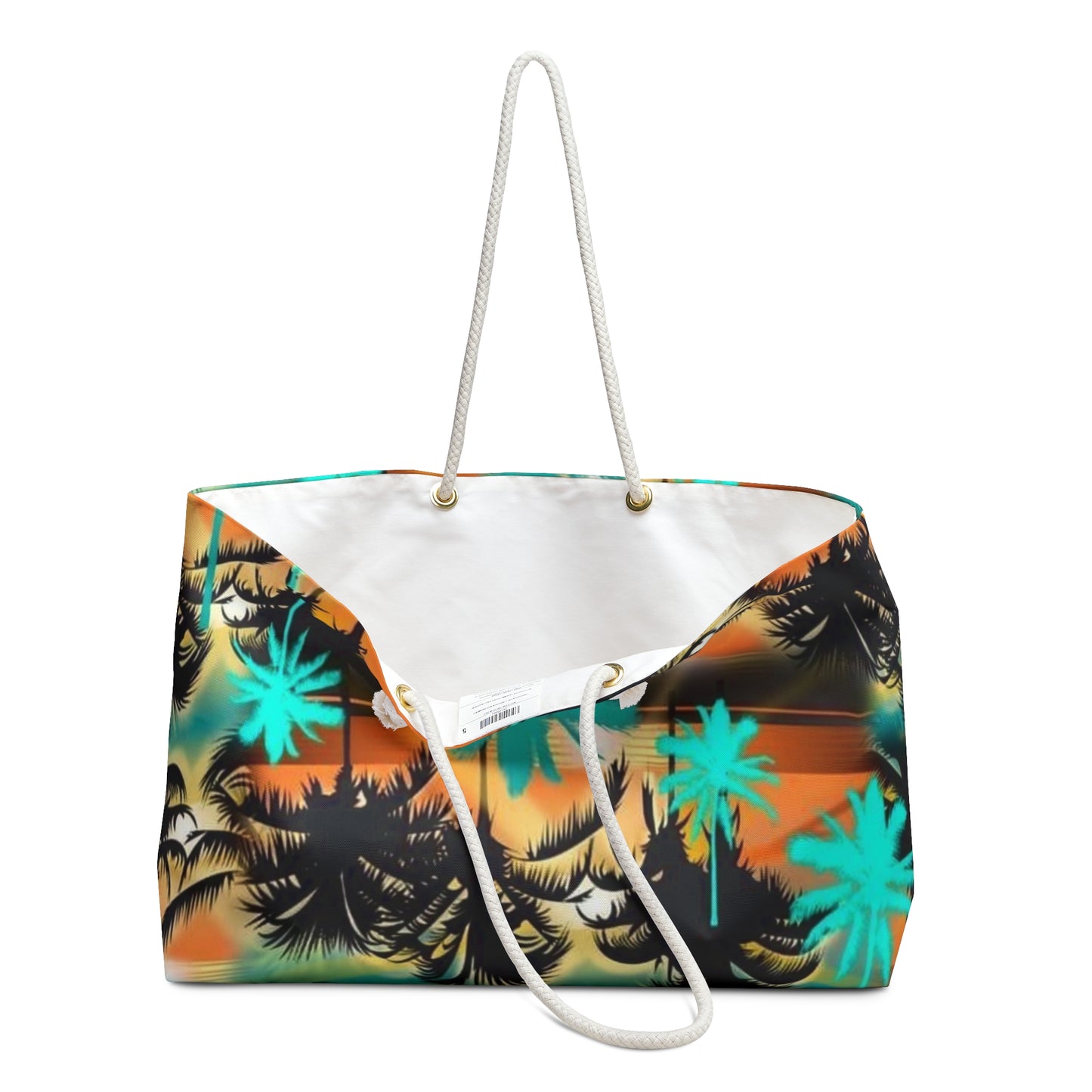 Tropical Sunset Vacay Tote Bag - Perfect for Beach Trips & Getaways