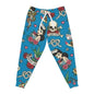 Tattoo Flash Joggers — Carpe Diem Skull & Sailor Girl All-Over Print
