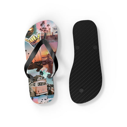 Beach Vibe Flip Flops - Colorful Summer Sandals for Sun Lovers