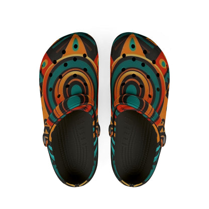 Tribal Print Design-Everyday Casual Shoes