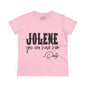 Trendy Women's Tee - "Jolene" Design - Casual Everyday Wear, Music Lovers Gift, Fun Graphic T-Shirt, Summer Essential