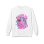 Sweatshirt — 'I Have Big Emotions' Pink Shark Graphic Crewneck