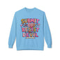 Crewneck Sweatshirt — "Submit to God, Resist the Devil" Colorful Faith Graphic