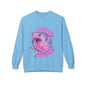 Sweatshirt — 'I Have Big Emotions' Pink Shark Graphic Crewneck