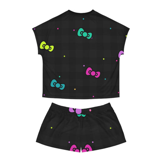 Cute Hello Kitty Women's Short Pajama Set - Cozy Sleepwear for Fun Nights