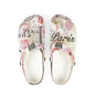 Trendy Floral Clogs - Paris Inspired EVA Foam Shoes