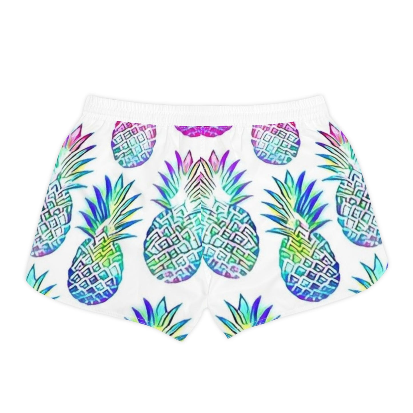 Tropical Pineapple Casual Shorts for Women - Perfect for Summer Adventures